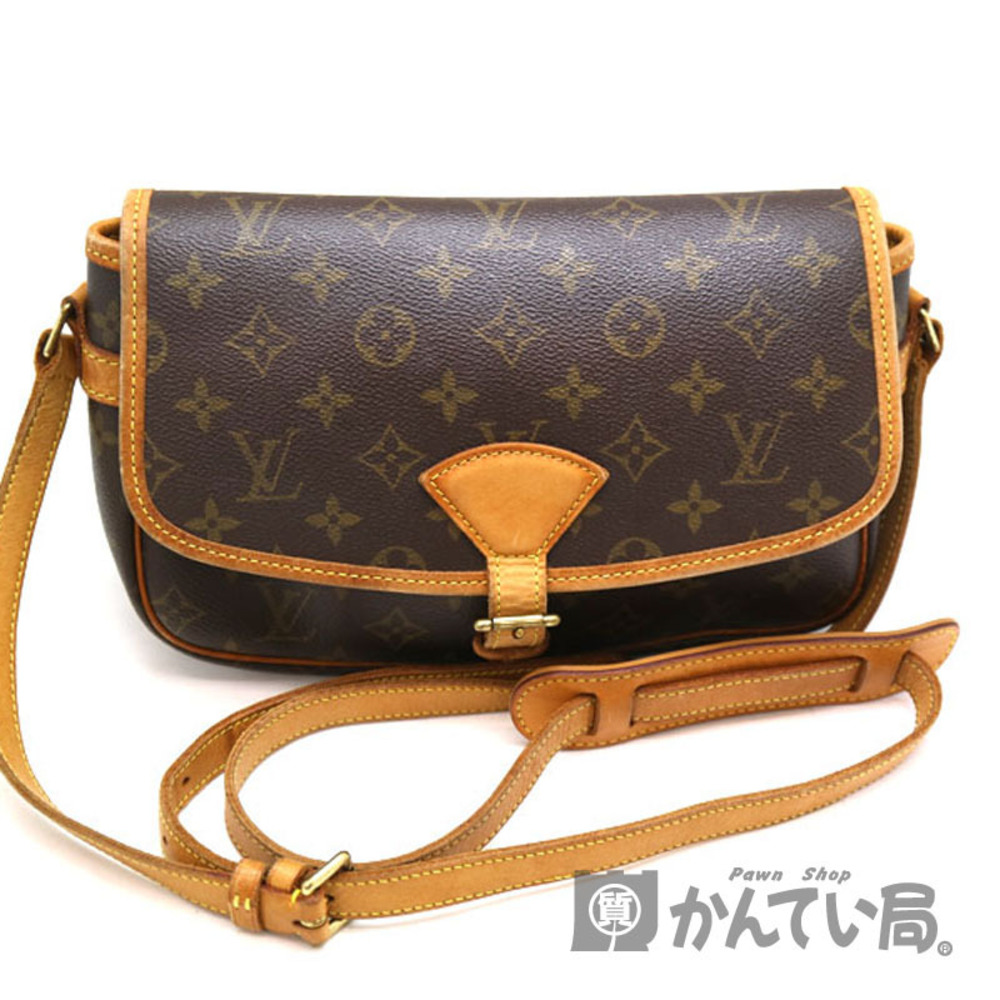 LOUIS VUITTON Sologne Shoulder Bag Monogram Canvas Brown